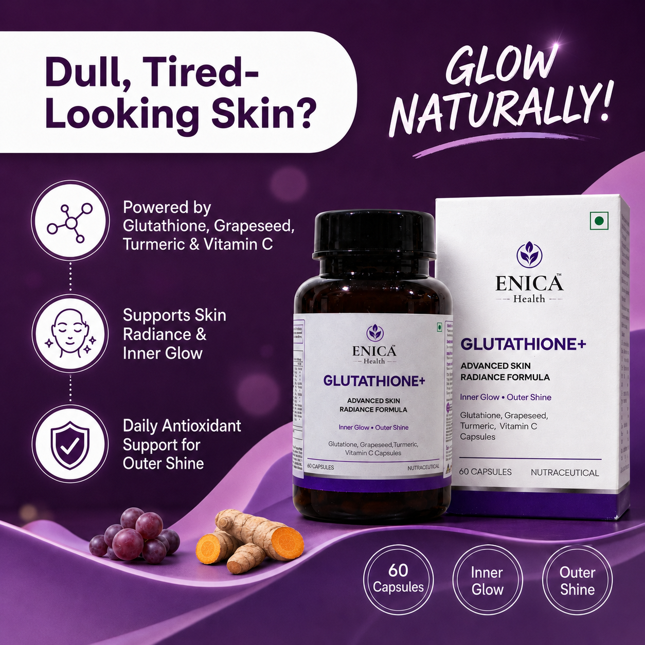 Castor Oil + Glutathione+ Combo – Enica Health & Wellness