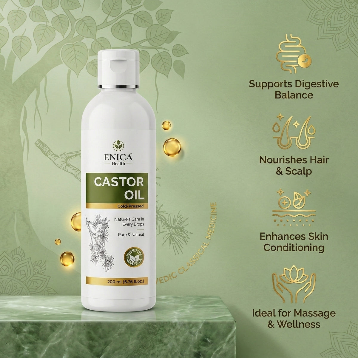 Castor Oil + Relaxura Combo
