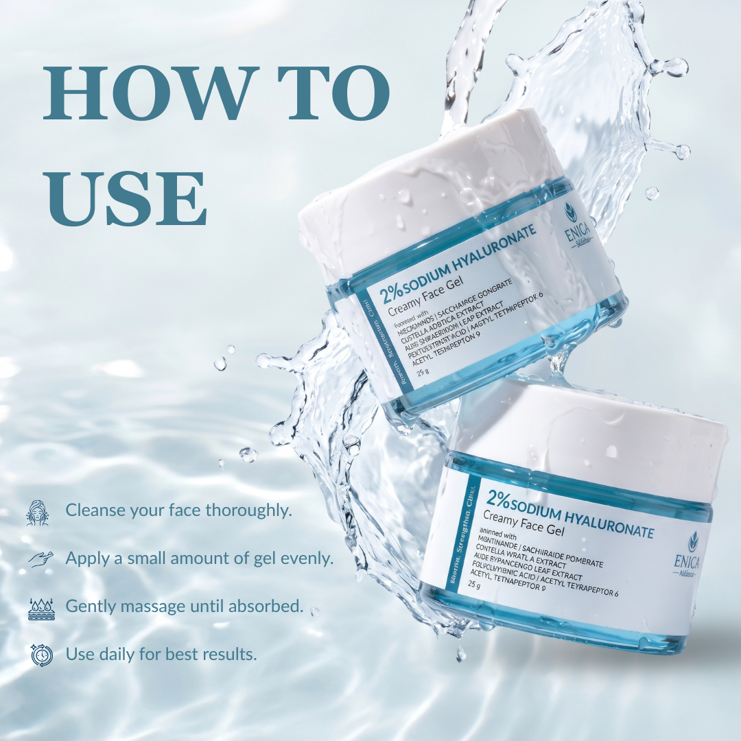 Buy ENICA Wellness 2% Sodium Hyaluronate Creamy Face Gel