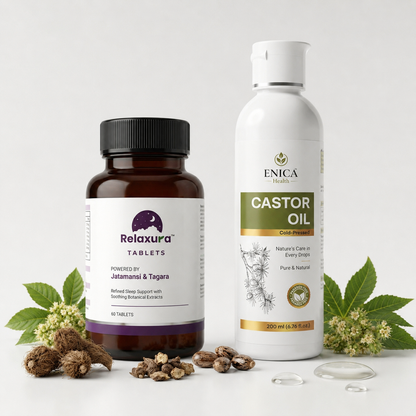 Castor Oil + Relaxura Combo