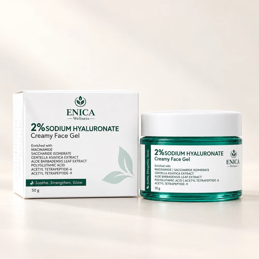 Buy ENICA Wellness 2% Sodium Hyaluronate Creamy Face Gel